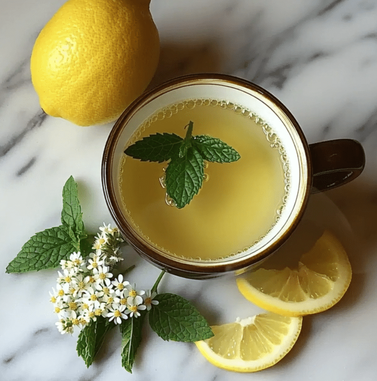 fresh lemon balm for weight loss herbal tea