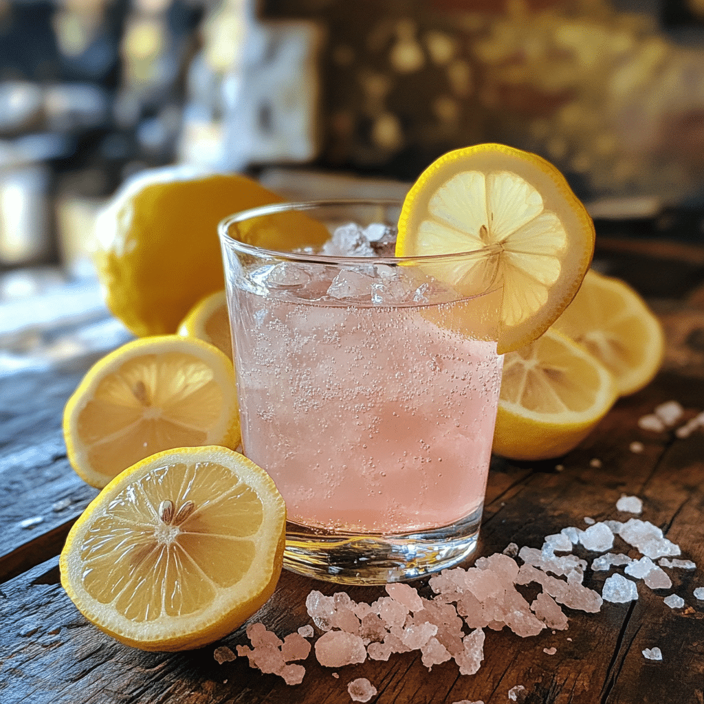 Pink salt weight loss recipe detox drink with lemon