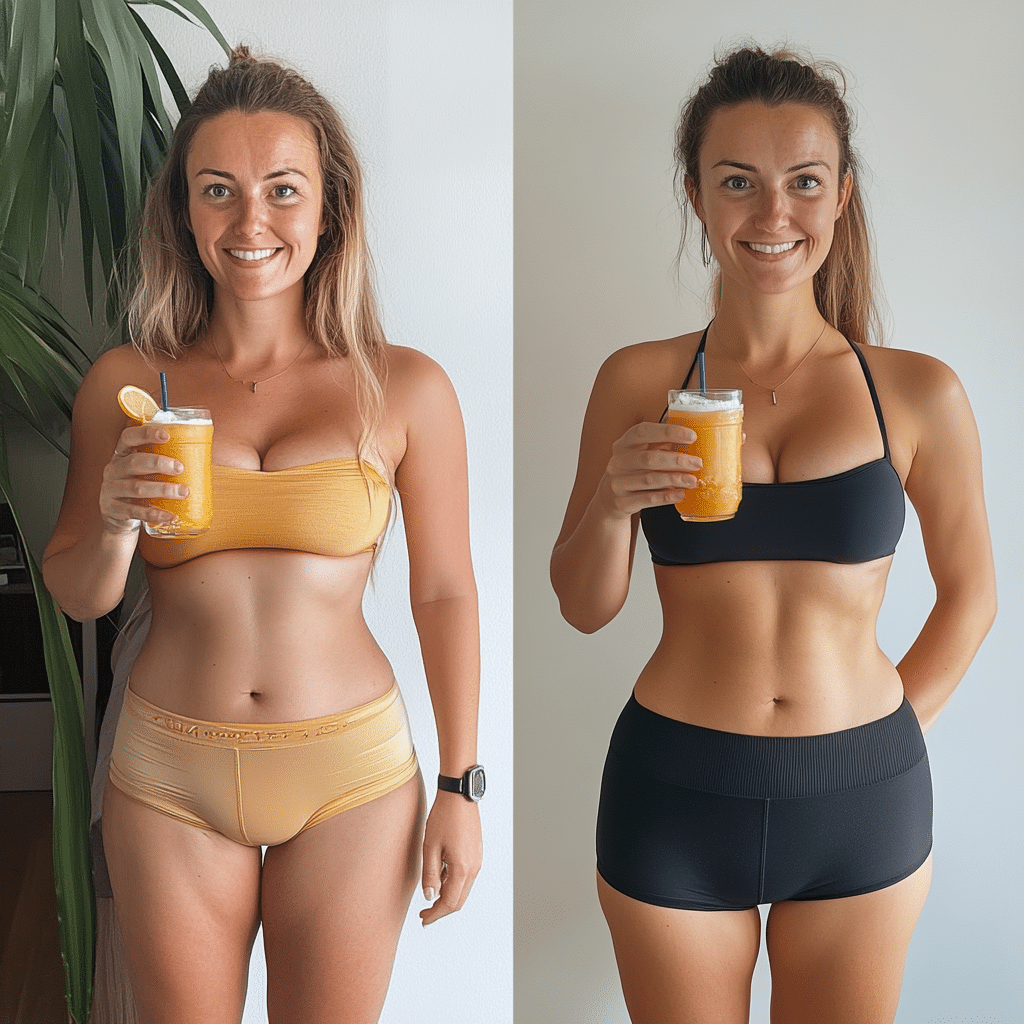 Natural Mounjaro Recipe for Weight Loss – A Powerful DIY Fat-Burning Drink That Works 8 Weight loss progress with natural Mounjaro drink