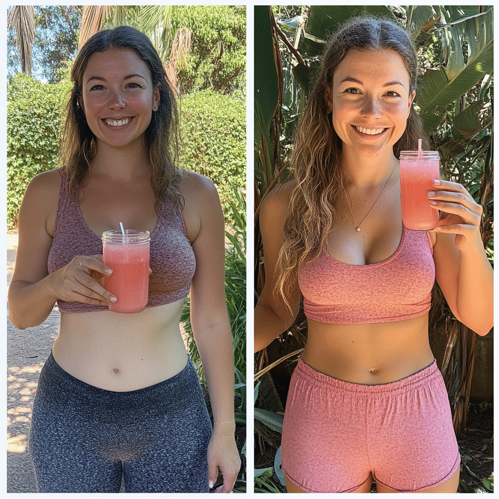 Pink Salt Trick for Weight Loss – Does This Trending Hack Actually Work? 8 Pink salt water transformation result