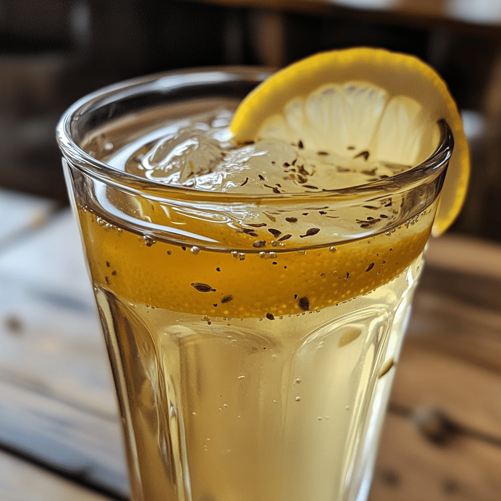 Glass of jeera water with cumin seeds for weight loss