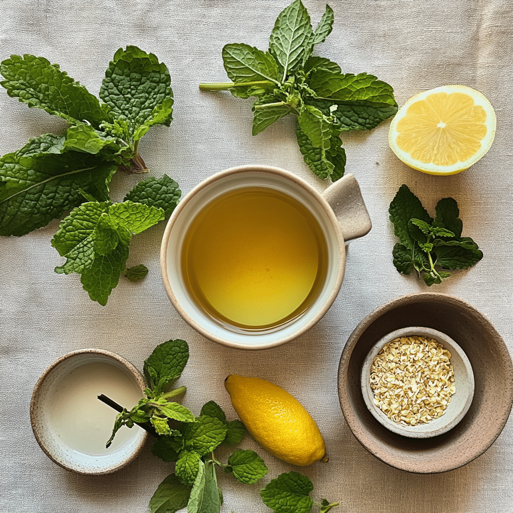 How to brew lemon balm tea at home