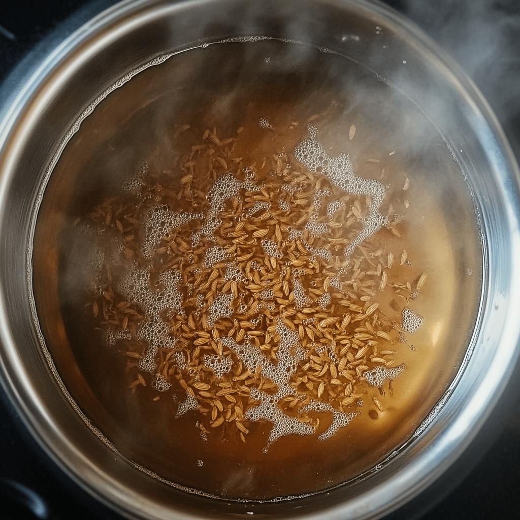 How to make jeera water on stove