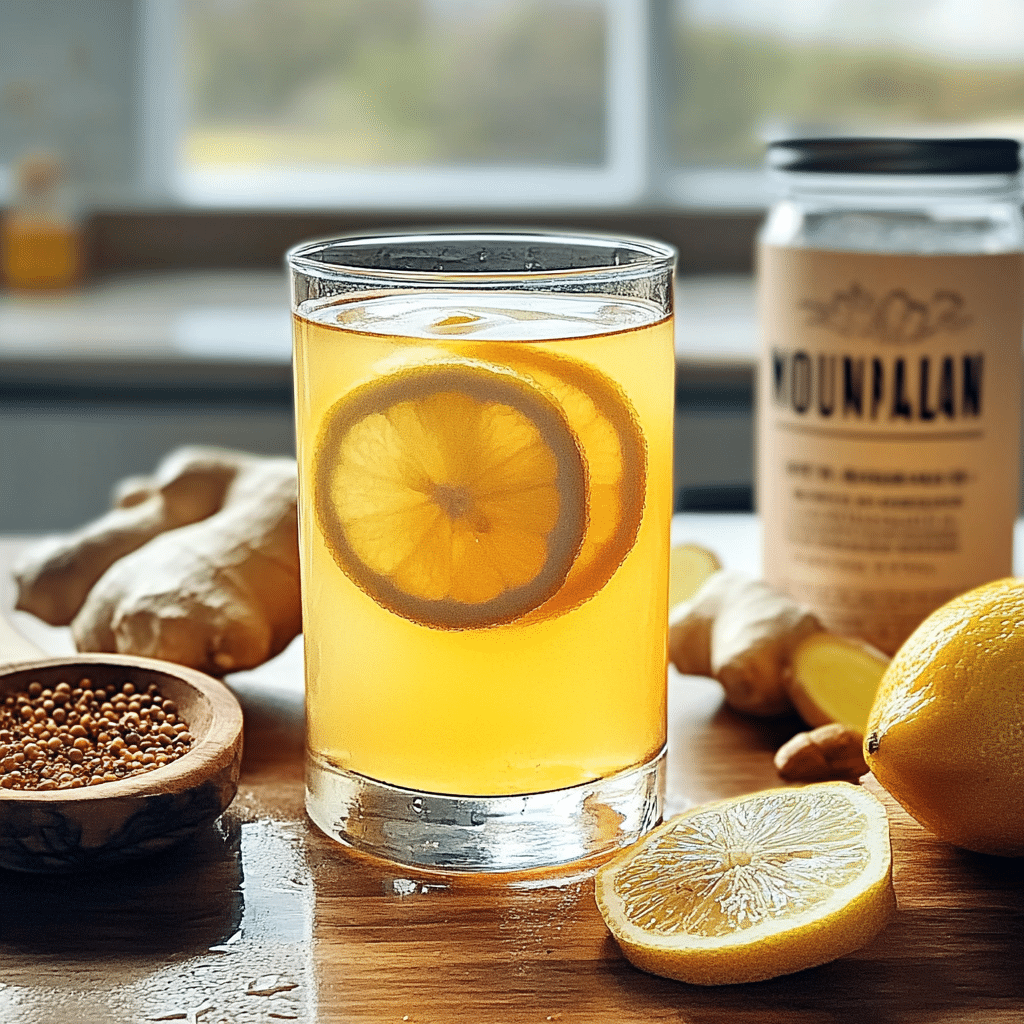 Natural Mounjaro Recipe: The Ultimate Daily Detox Drink That Works 4 Natural Mounjaro recipe ingredients close-up