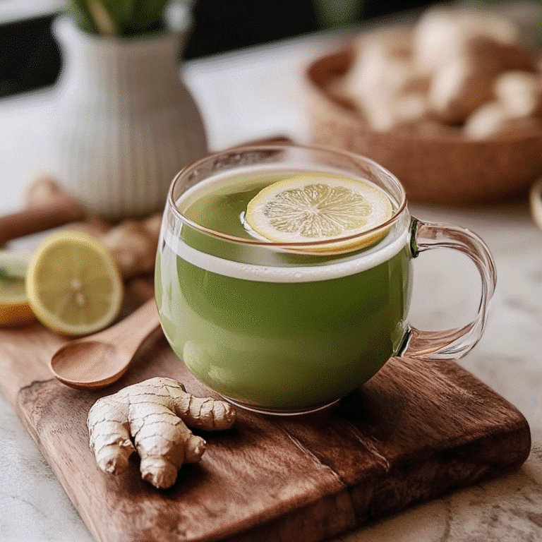 Japanese Mounjaro recipe metabolism boosting drink in mug