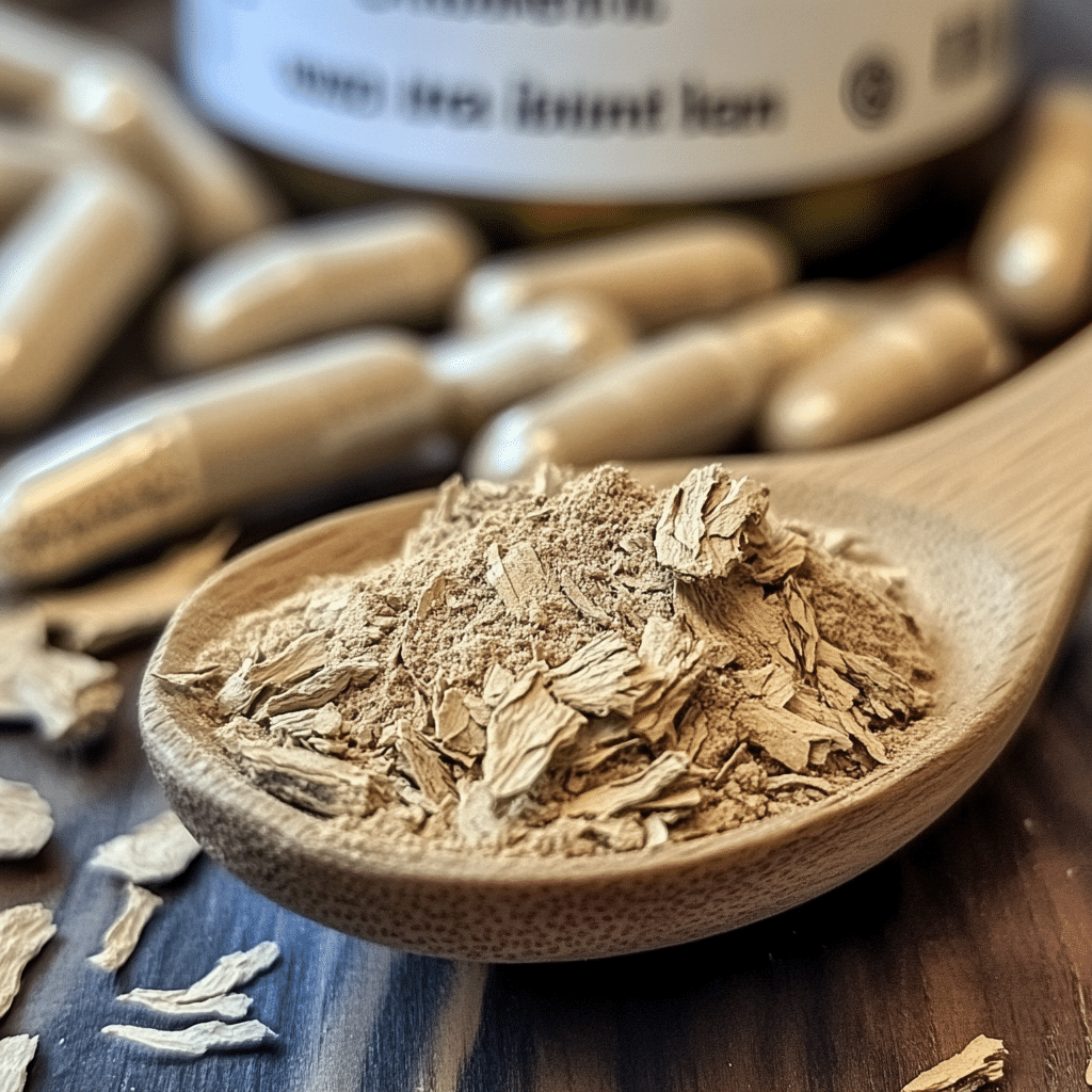 Nutritional compounds in mountain root for weight loss
