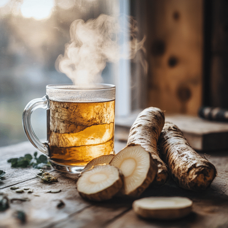 Mountain root for weight loss herbal tea