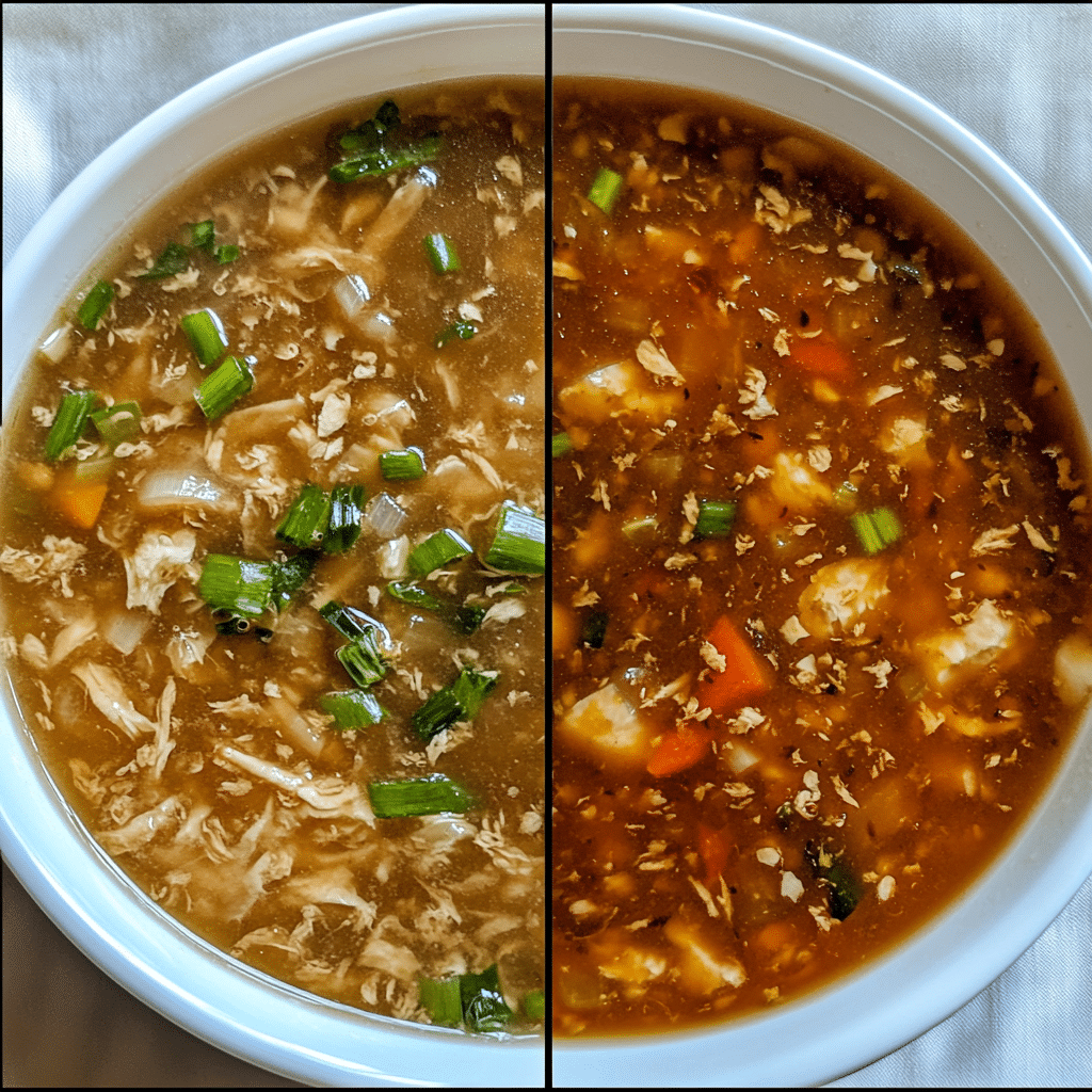 homemade vs store-bought hot and sour soup