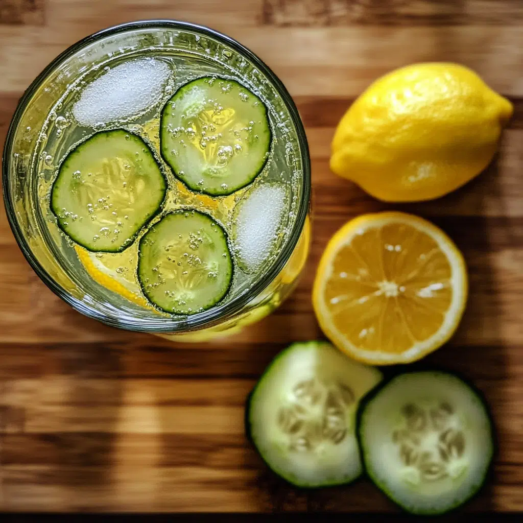 Cucumber lemon water recipe for weight loss benefits