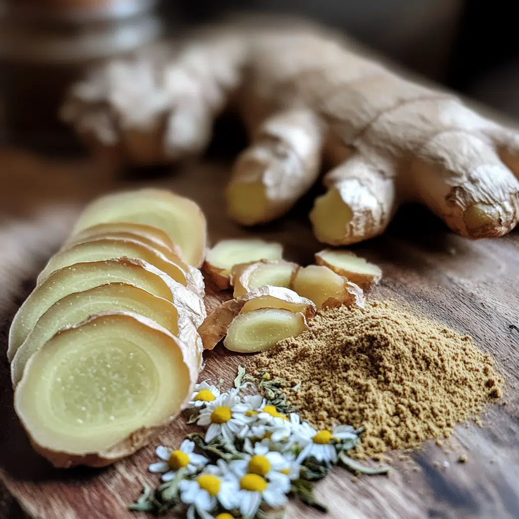Ingredients for making Cortisol Tea Recipe at home