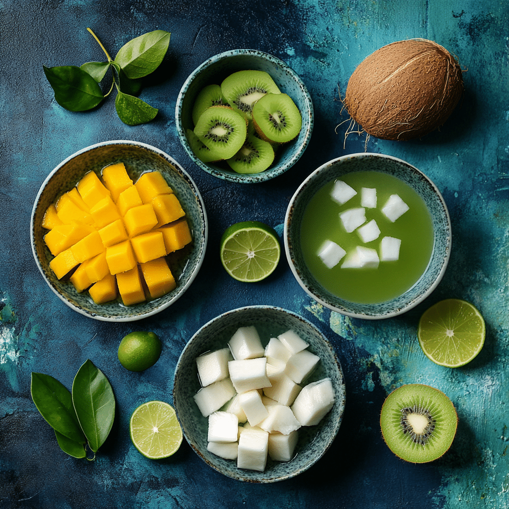fruits that go with coconut water