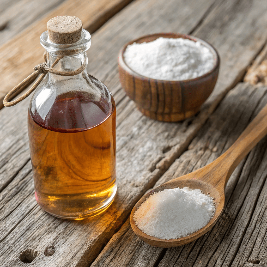 benefits of baking soda and apple cider vinegar
