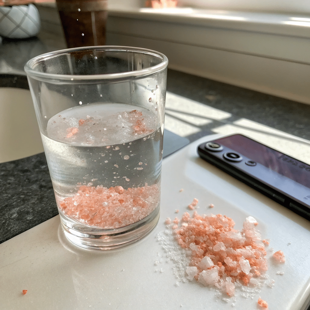how to make salt trick for men