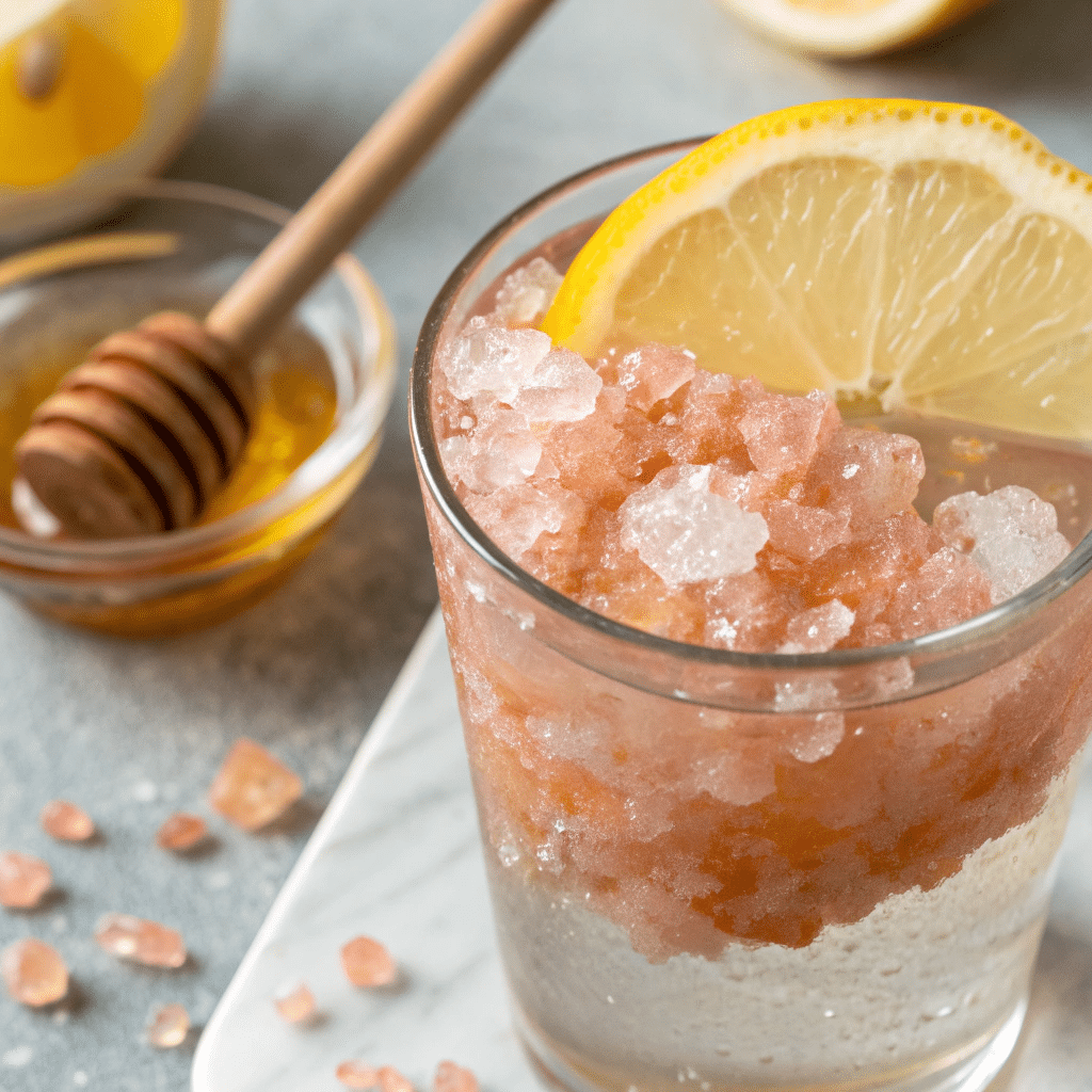 Japanese Pink Salt Recipe detox drink