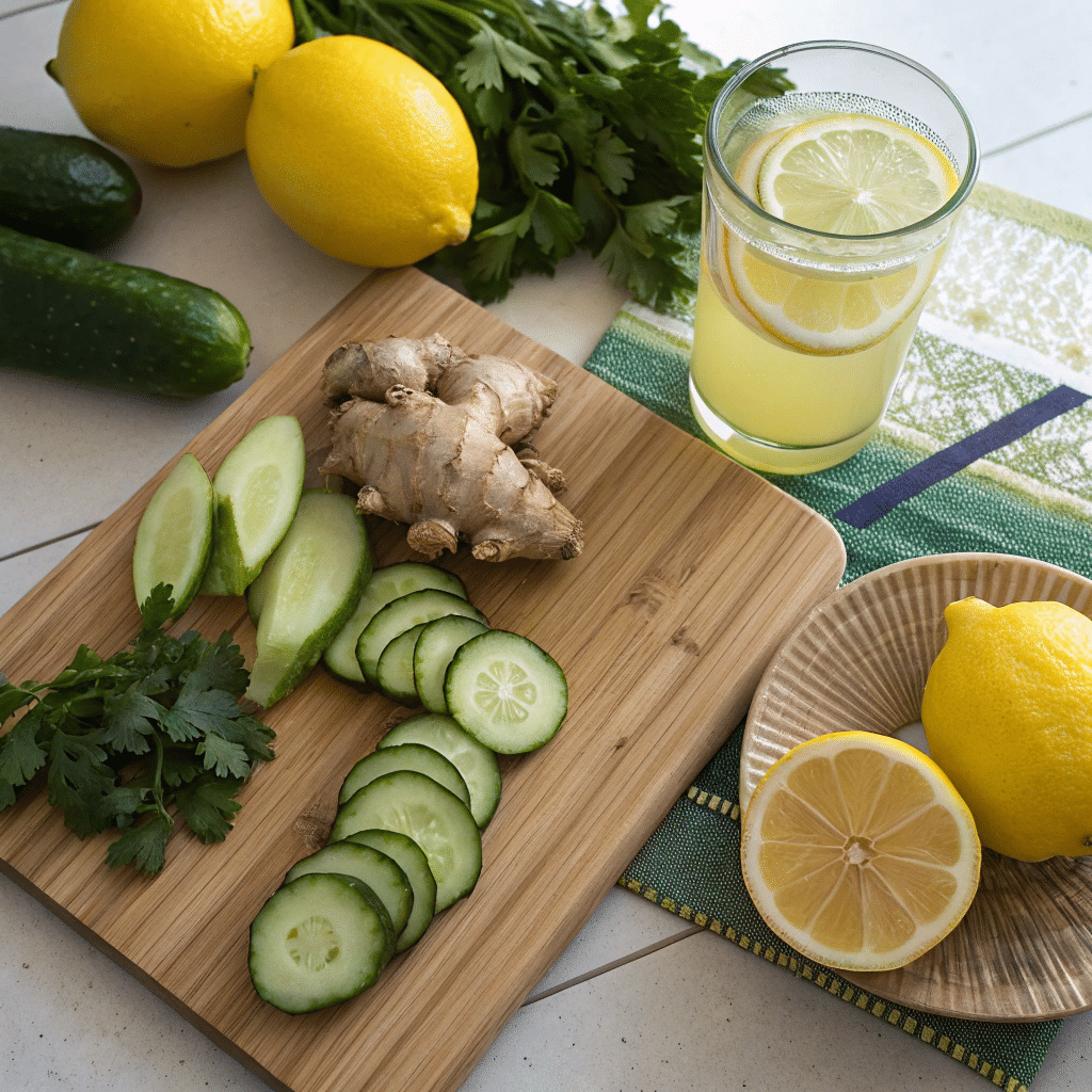 ginger cucumber lemonade health benefits
