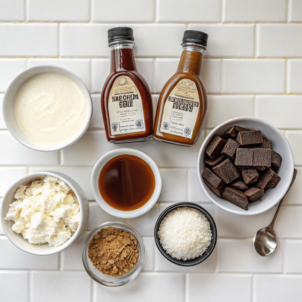 Ingredients for Campfire Cola Dirty Soda variations