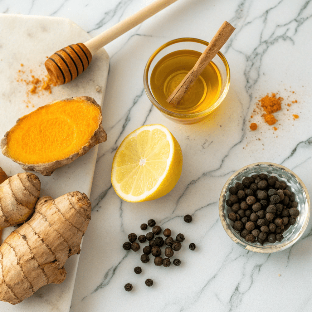 Anti-Inflammatory Immunity Shots Ingredients