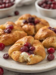 Cranberry Cream Cheese Crescent Bites recipe