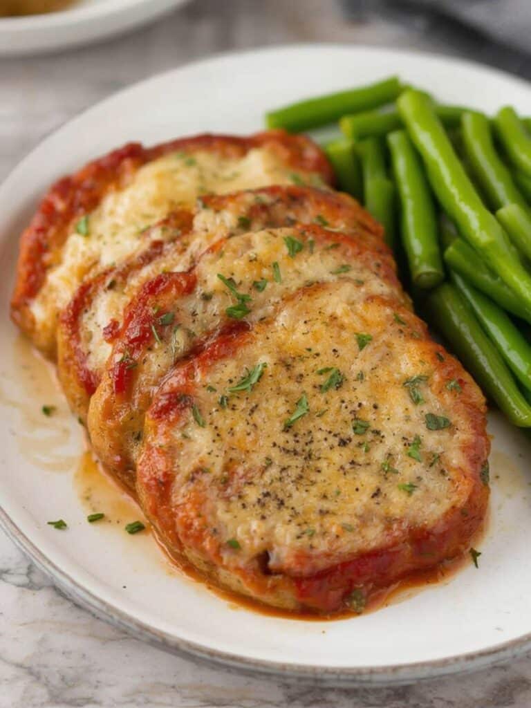 Garlic Parmesan Chicken Meatloaf Recipe