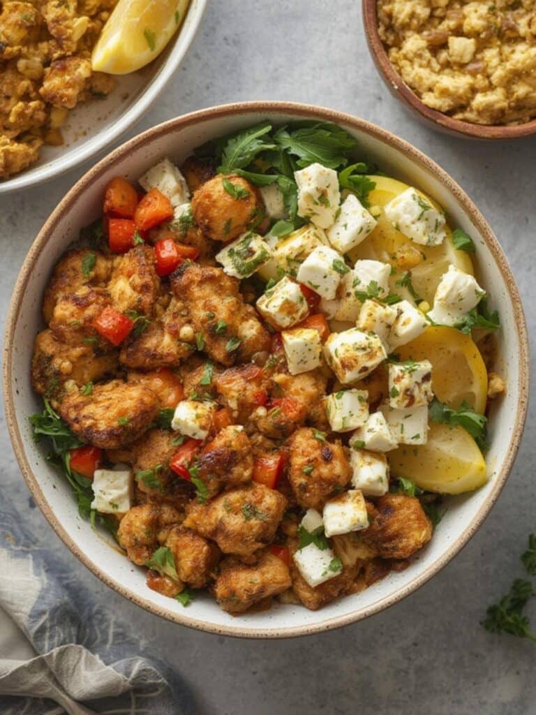 Greek Chicken Bowls