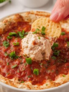 Layered Cream Cheese and Salsa Dip Recipe