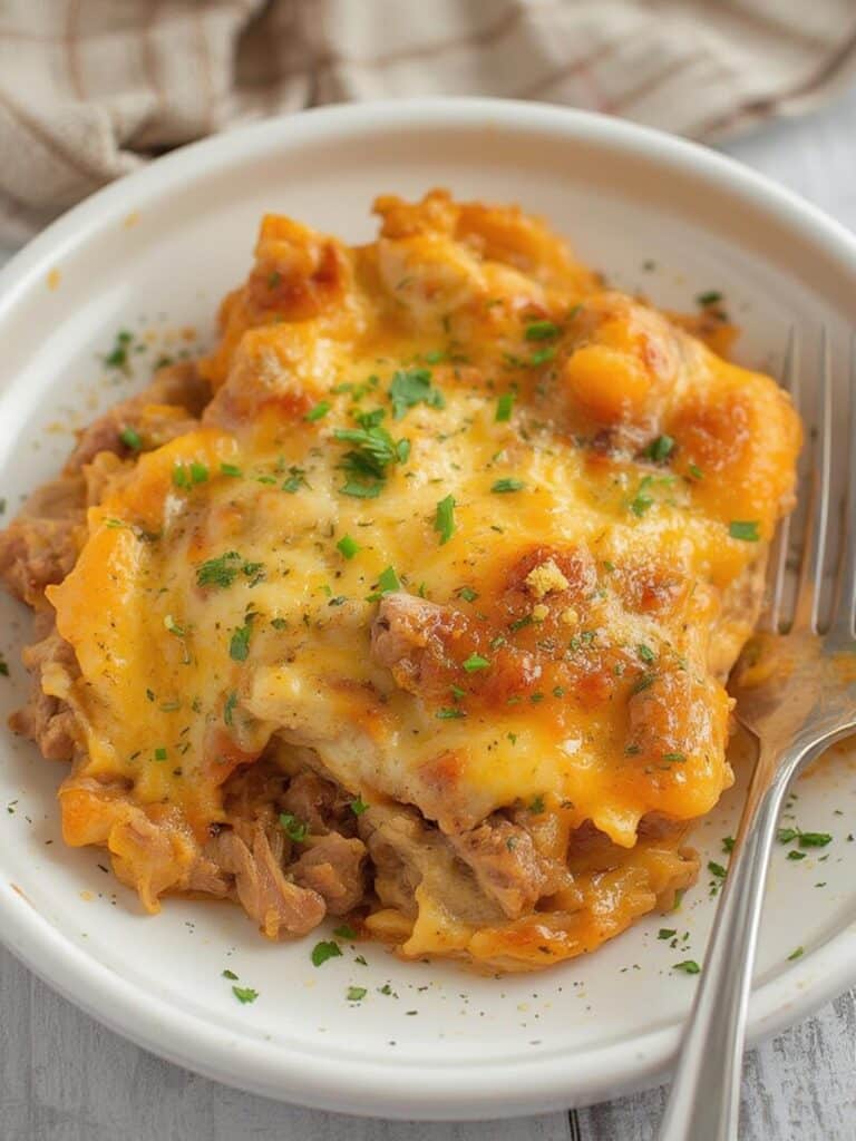 Low Carb Philly Cheesesteak Casserole