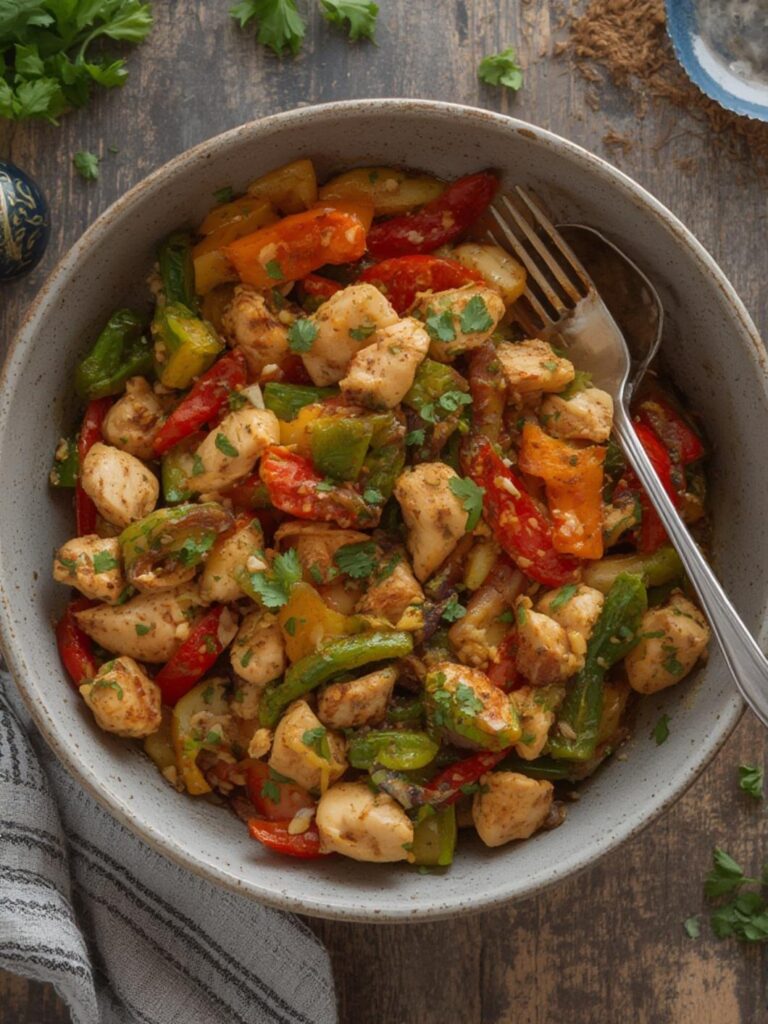 Mediterranean Chicken Stir Fry Recipe