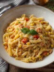 Salad Pasta With Corn Pasta