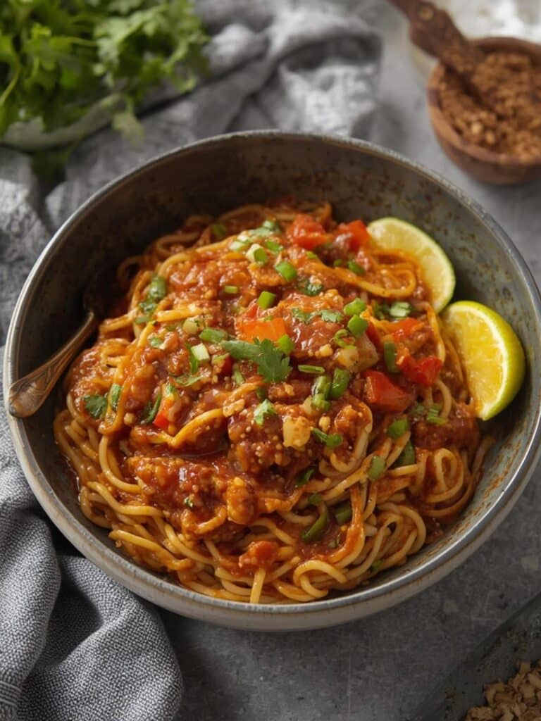 Saucy Ramen Noodles Recipe