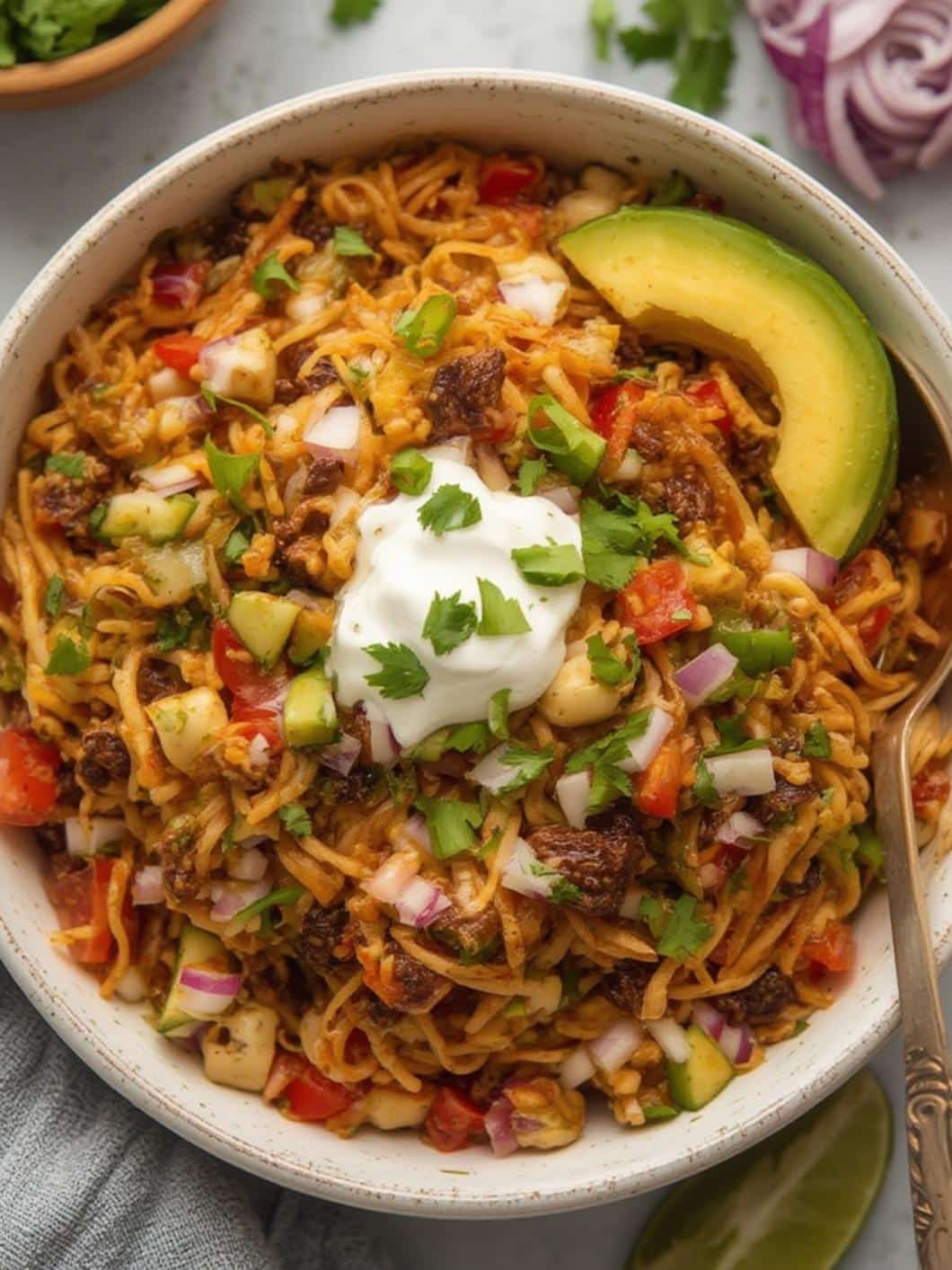 Taco Pasta Salad Recipe