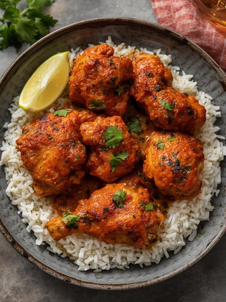 Tandoori Chicken Recipe preparing