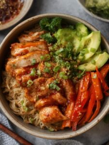 Bang Bang Chicken Bowl recipe