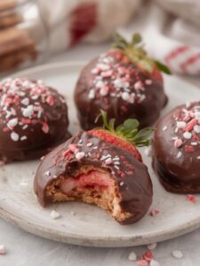 Chocolate Covered Strawberry Cookies
