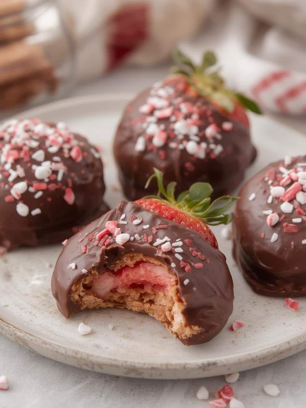 Chocolate Covered Strawberry Cookies