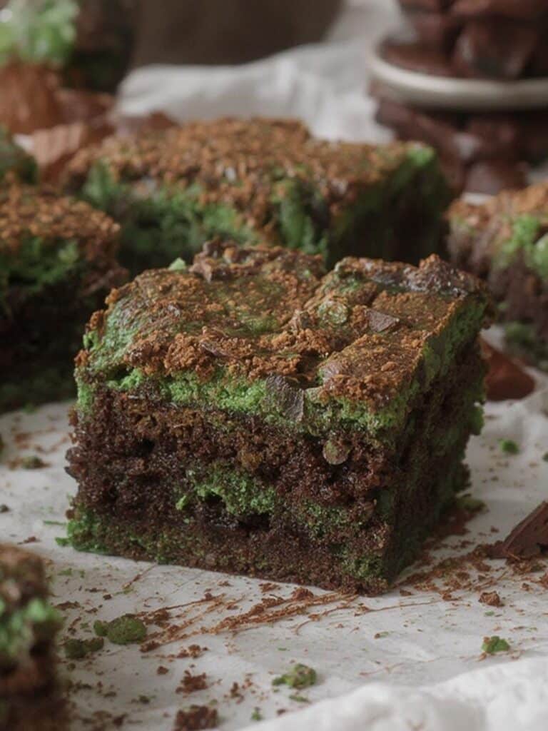 Green Velvet Brownies