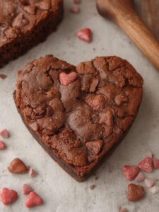Heart Shaped Brownies