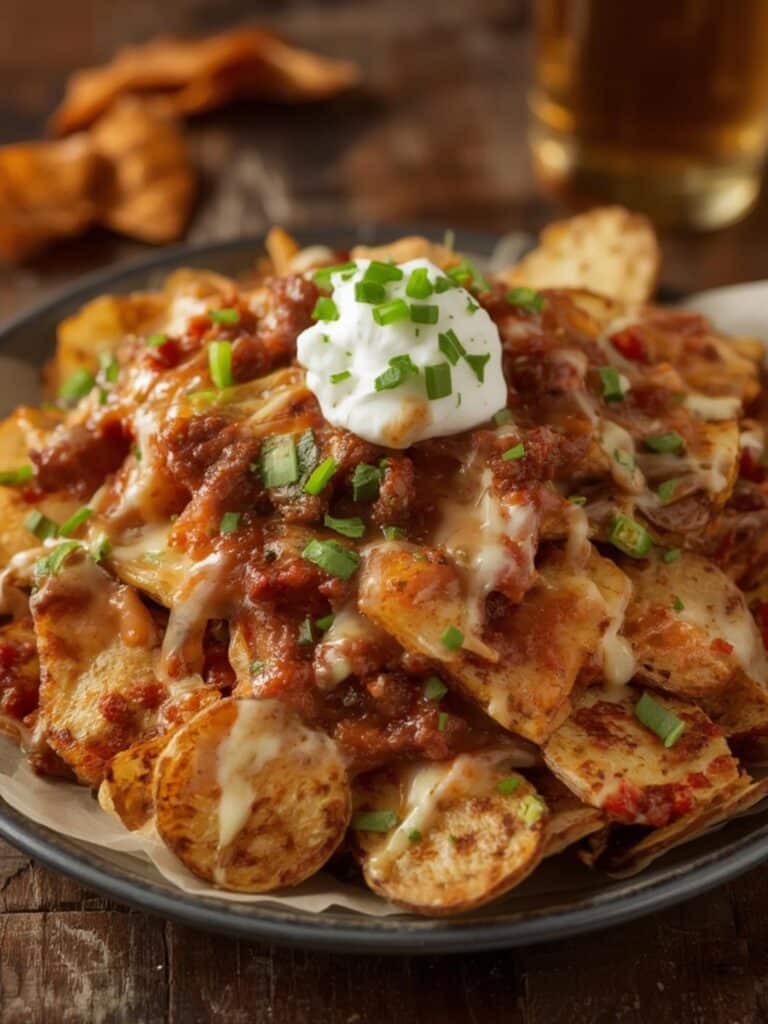 Irish Pub Potato Nachos