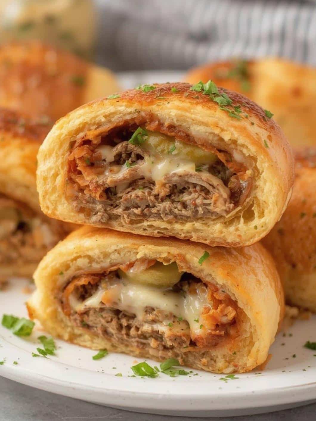 Keto Philly Cheesesteak Rolls