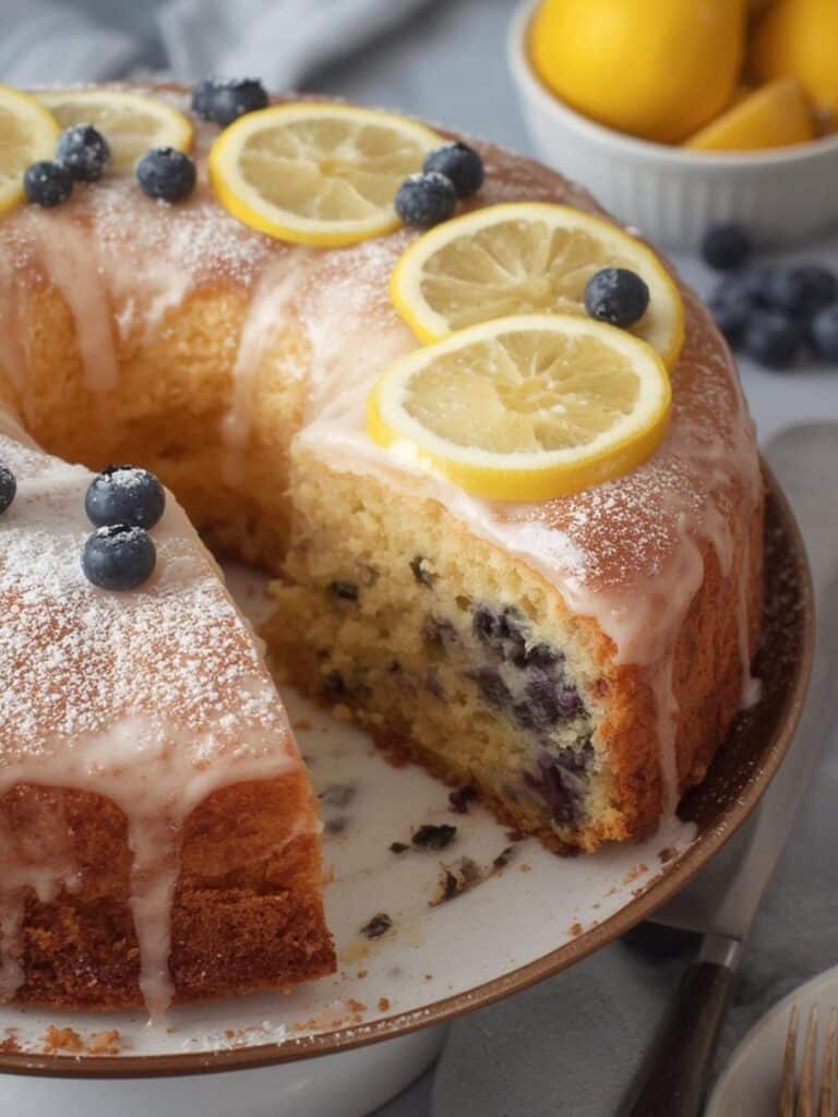 Lemon Blueberry Cake