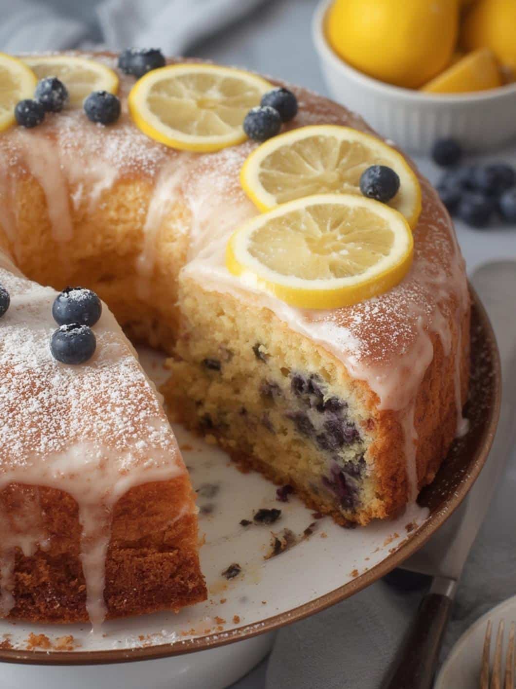 Lemon Blueberry Cake