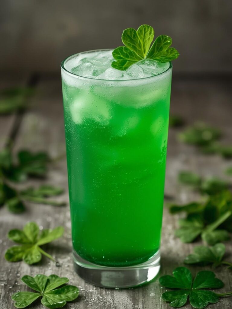 Shamrock Punch drink