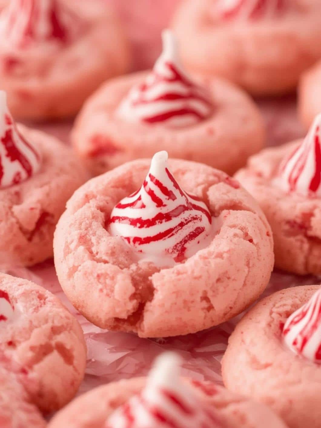 Strawberry Kiss Cookies