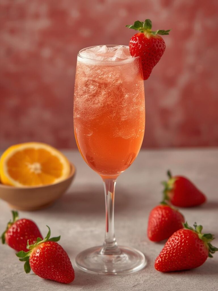 Strawberry Mimosa