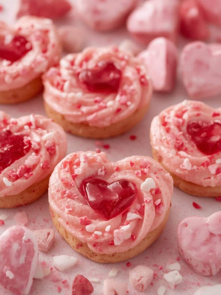 Valentine Day Cherry Cookies