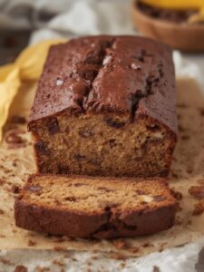 banana bread chocolate