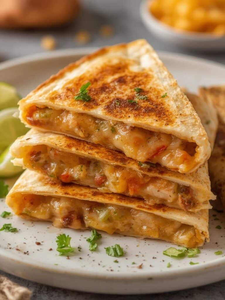 chicken quesadillas