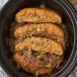 crockpot french dip sandwiches