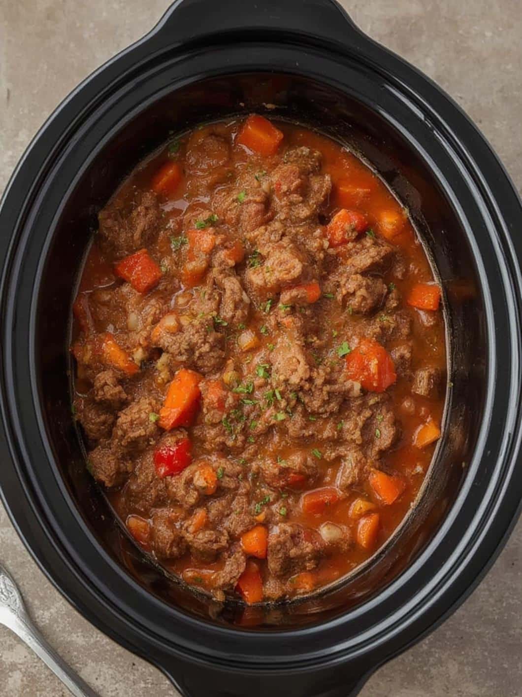 italian beef crockpot