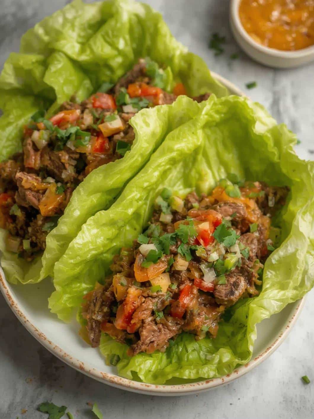 Beef Lettuce Wraps