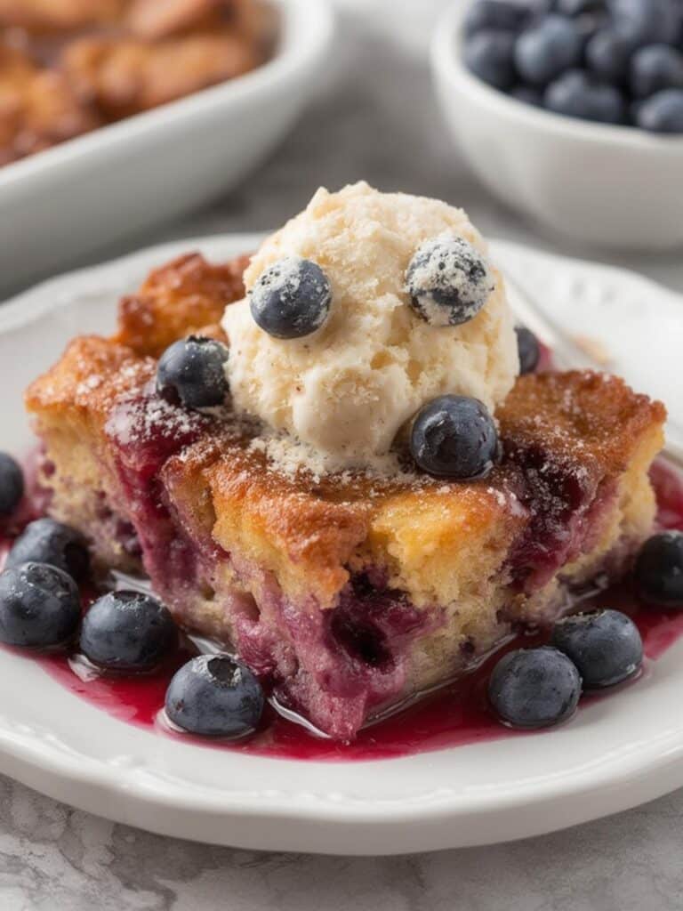 Blueberry French Toast Casserole